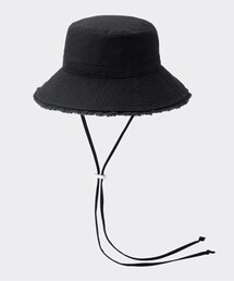 GU | UVカットフリンジサファリハット(ハット)