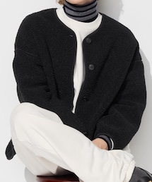 UNIQLO | ボアフリースカーディガン(その他アウター)
