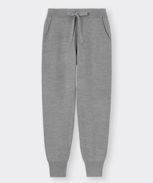 GU | ニットジョガーパンツ+E(セットアップ可能)(その他パンツ)