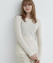 UNIQLO | シアージャージークルーネックT（長袖）(Tシャツ/カットソー)