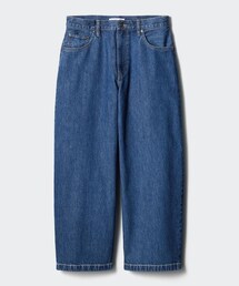 UNIQLO | ワイドフィットジーンズ(デニムパンツ)
