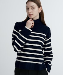 UNIQLO | スフレヤーンハイネックセーター（長袖）(ニット/セーター)