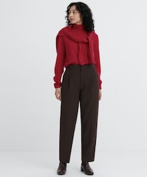 UNIQLO | ヒートテックタックテーパードパンツ（丈標準68～70cm）(スラックス)