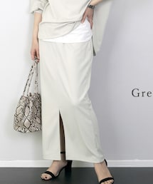 THE FUNNY COMPANY | ポンチスリットロングスカート(スカート)