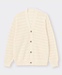 GU | 透かし編みニットカーディガン(カーディガン/ボレロ)