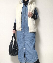 carnelian | シャツワンピース