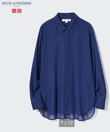 UNIQLO | コットンシアーシャツ(シャツ/ブラウス)