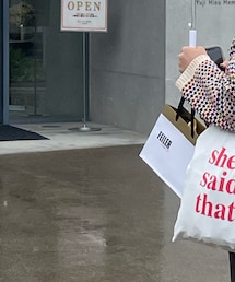 she said that | トートバッグ