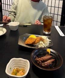 夕食は海鮮🐟🦑 | カマスフライめっちゃ美味しい😋(その他)
