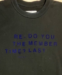 Sacai | すごーくわかりづらいロゴ(Tシャツ/カットソー)