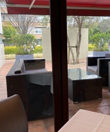 お店からのテラスの眺め | インテリア