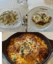 真鯛のカルパッチョ、チーズカツレツ、ラザニア | 全部美味しかった♡(その他)