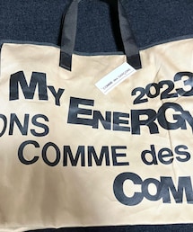 COMME des GARCONS | オソロで買ったギャルソンのバッグ♪大きめサイズで軽いので重宝しそうです🖤(バッグ)