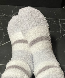 gelato pique | 何の打ち合わせもしていないのに、お互いのプレゼントにジェラピケのフワモコ🧦を用意していた、という嘘の様な本当の話🤭他にも🦮😸の物や、色々素敵な🎁をいただきました🩷🩷🩷(ソックス/靴下)