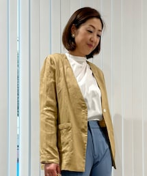 INED CLARO | ノーカラーコート