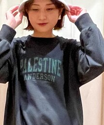 Samansa Mos2 blue | スウェット