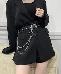 SHEIN | チェーンデコレーション ベルト 13161279(ベルト)