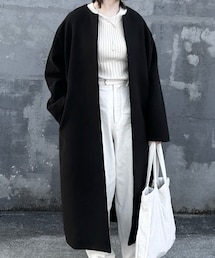 Mila Owen | ノーカラーコート