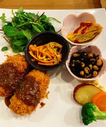 ｺﾛｯｹ定食😋 | その他