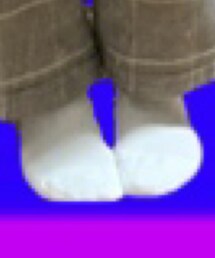 FamilyMart | 虹色のラインが入ってます！(ソックス/靴下)