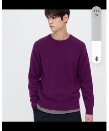 UNIQLO | プレミアムラムクルーネックセーター（長袖）(ニット/セーター)