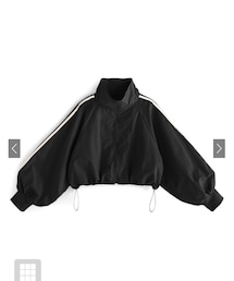 GRL | 配色ラインショート丈ブルゾン[fo1885](マウンテンパーカー)