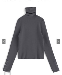 GRL | ボタンスリーブタートルニットトップス[k9274d](ニット/セーター)