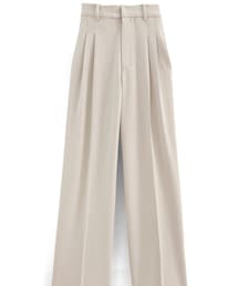 GRL | タックセンタープレスストレートワイドパンツ[ai36](パンツ)