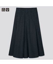 UNIQLO | コットンツイルフレアスカート/UNIQLO u(スカート)