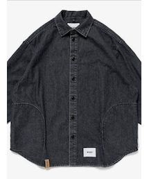 WTAPS | Wtaps WCPO 02 COTTON DENIM BLACK(L)(シャツ/ブラウス)