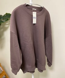 GU | オーバーサイズスウェットプルオーバー(スウェット)