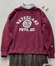 Green　Parks | Championコラボ。マルーンロゴスウェット。(スウェット)