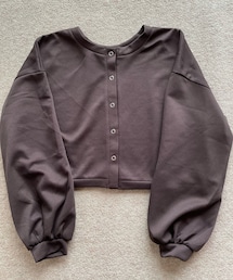 しまむら | Chiiiさんコラボ。前後2WAY(カーディガン/ボレロ)