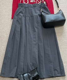 しまむら | HK WORKS 濃灰HKTプリーツSK86(スカート)