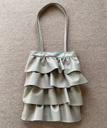 しまむら | 中白合皮ソフトフリルトートバッグ(トートバッグ)