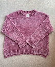 gelato pique | 古着屋で買ったモールヤーンニット。1000円くらい。(ニット/セーター)