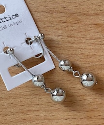 Lattice | シルバーボールイヤリング(イヤリング)