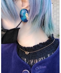 頂き物 | ヴィンテージのピアス💙(ピアス（両耳用）)