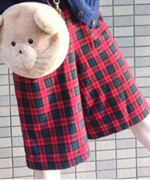 古着 | 赤チェックハーフパンツ(パンツ)