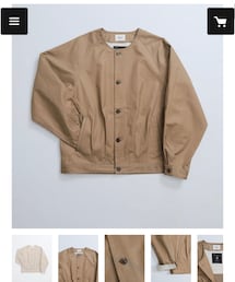 UNFOLK | ノーカラーコート