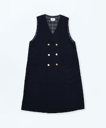 UNFOLK | #-81 6B relax double jumper skirt(ジャンパースカート)