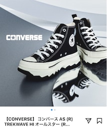 CONVERSE | converse コンバース AS (R) TREKWAVE HI オールスター (R) トレックウェーブ HI 31308860 ABC-MART限定 *BLACK(スニーカー)
