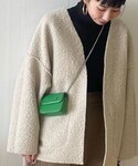 mujoの「ジャケット/アウター(ノーカラーコート)」