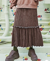 POPPY | carnation pleats skirt(スカート)