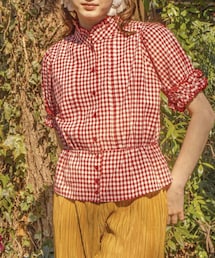 POPPY | puff sleeve frill blouse(シャツ/ブラウス)