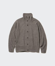 UNIQLO | スフレヤーンスタンドカラーカーディガン(カーディガン/ボレロ)