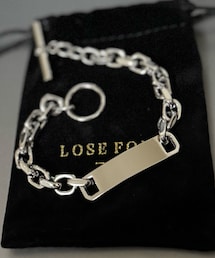 loseford | loseford 316L id chain bracelet #B49(ブレスレット)