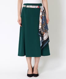 Cepica | ヴィンテージ風スカーフ付スカート(スカート)