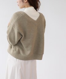 Cepica | 《手洗い可能》両前ウォームタッチプルオーバーカーディガン(トップス)