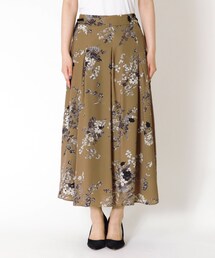 Cepica | ヴィンテージフラワープリントタックスカート(スカート)